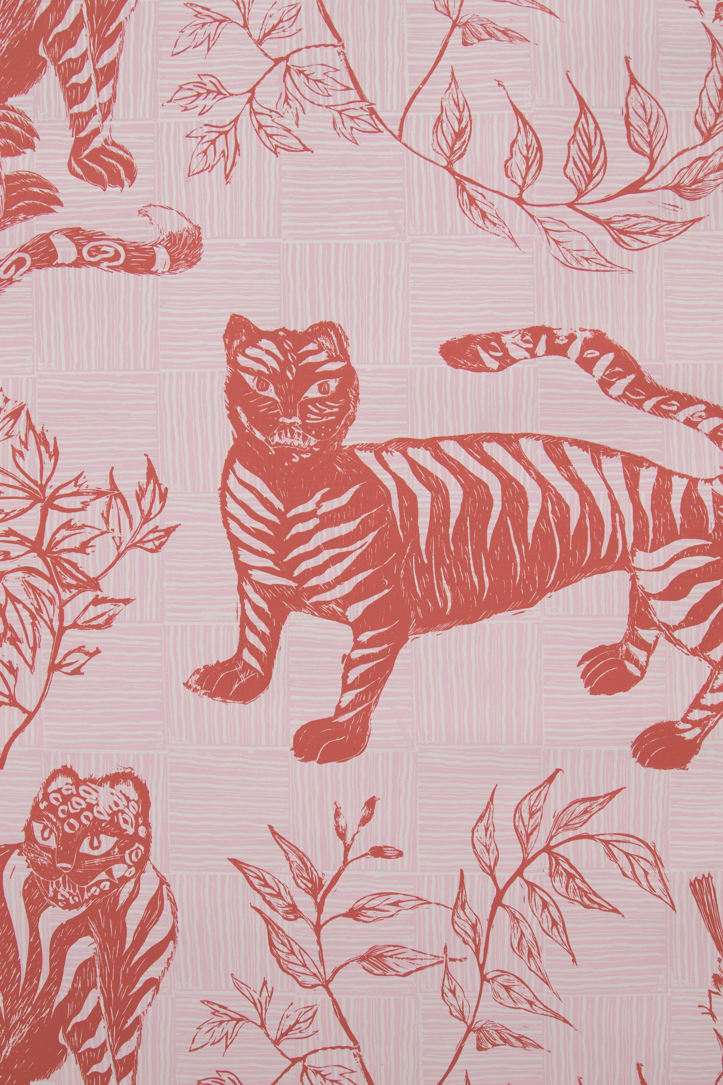 Tiger & Magpie in Carmine, SL220-03