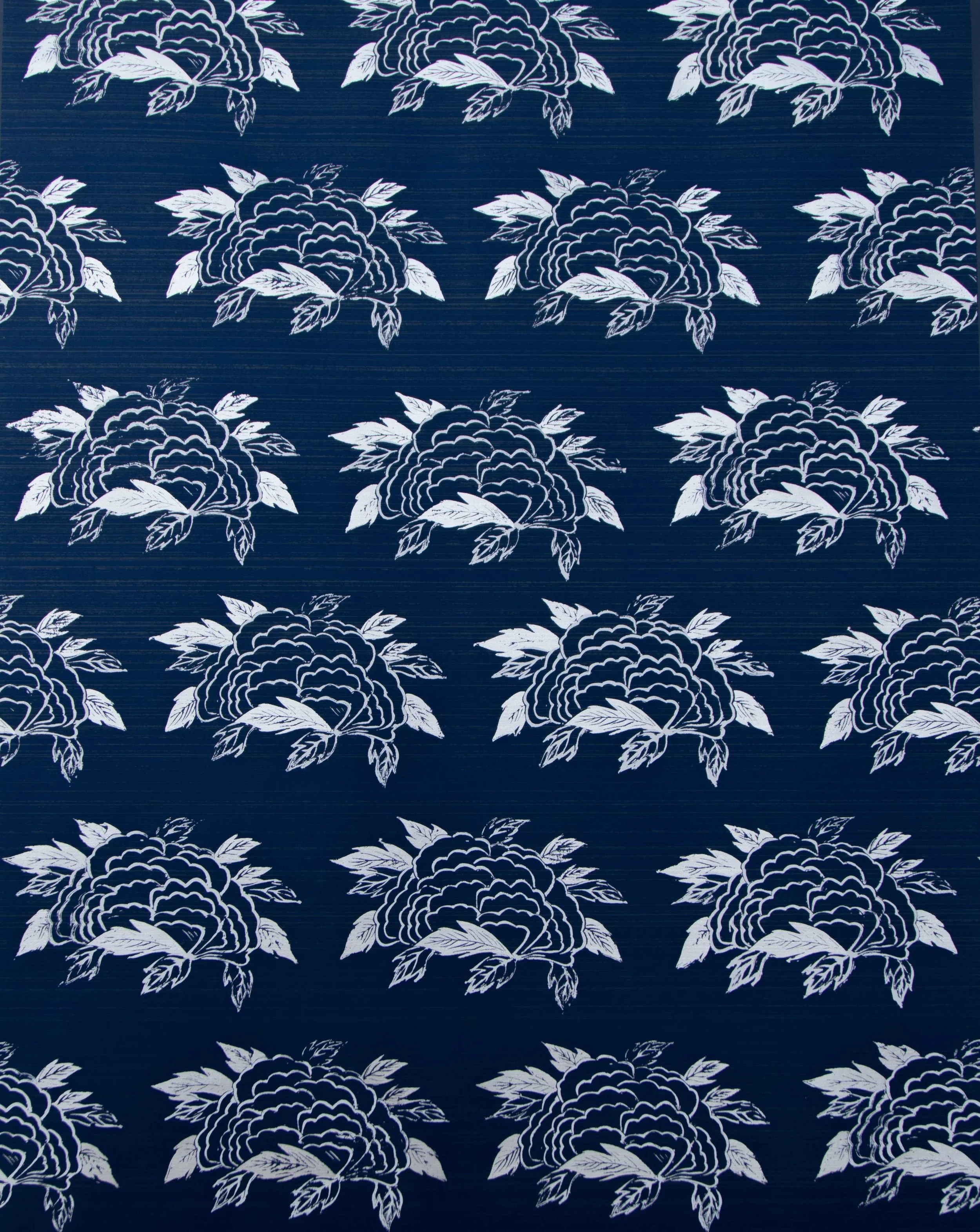 Chrysanthemum in Navy, SL130-02