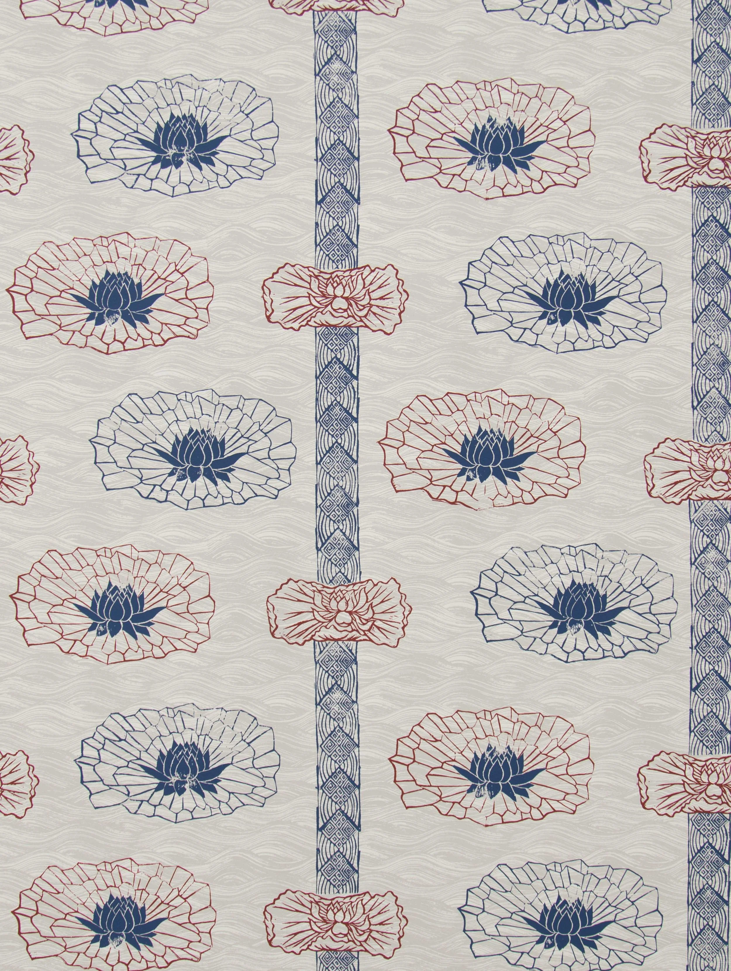 Lotus Stripe in Nautical, SL150-02