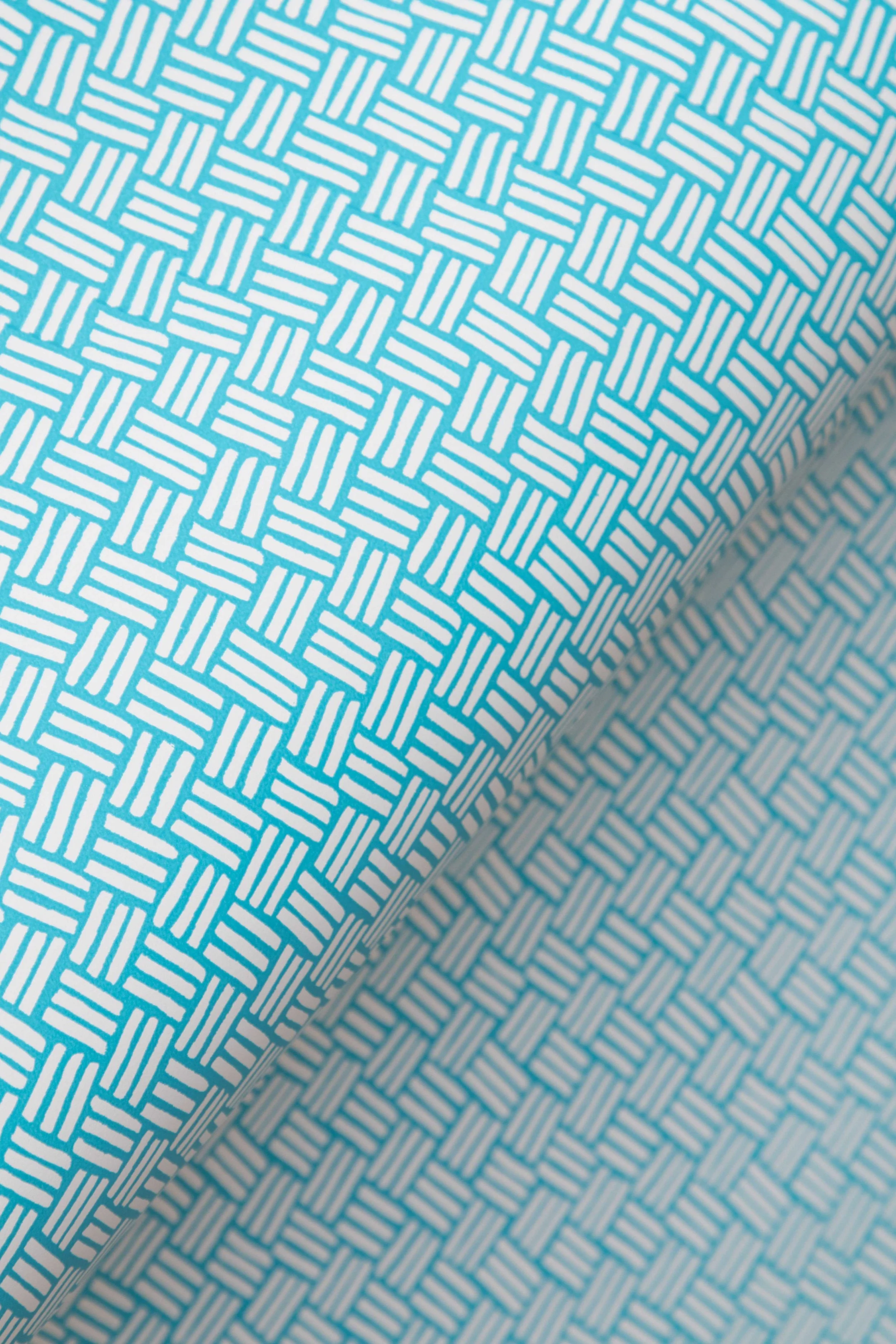 Basketweave in Teal, SL202-06