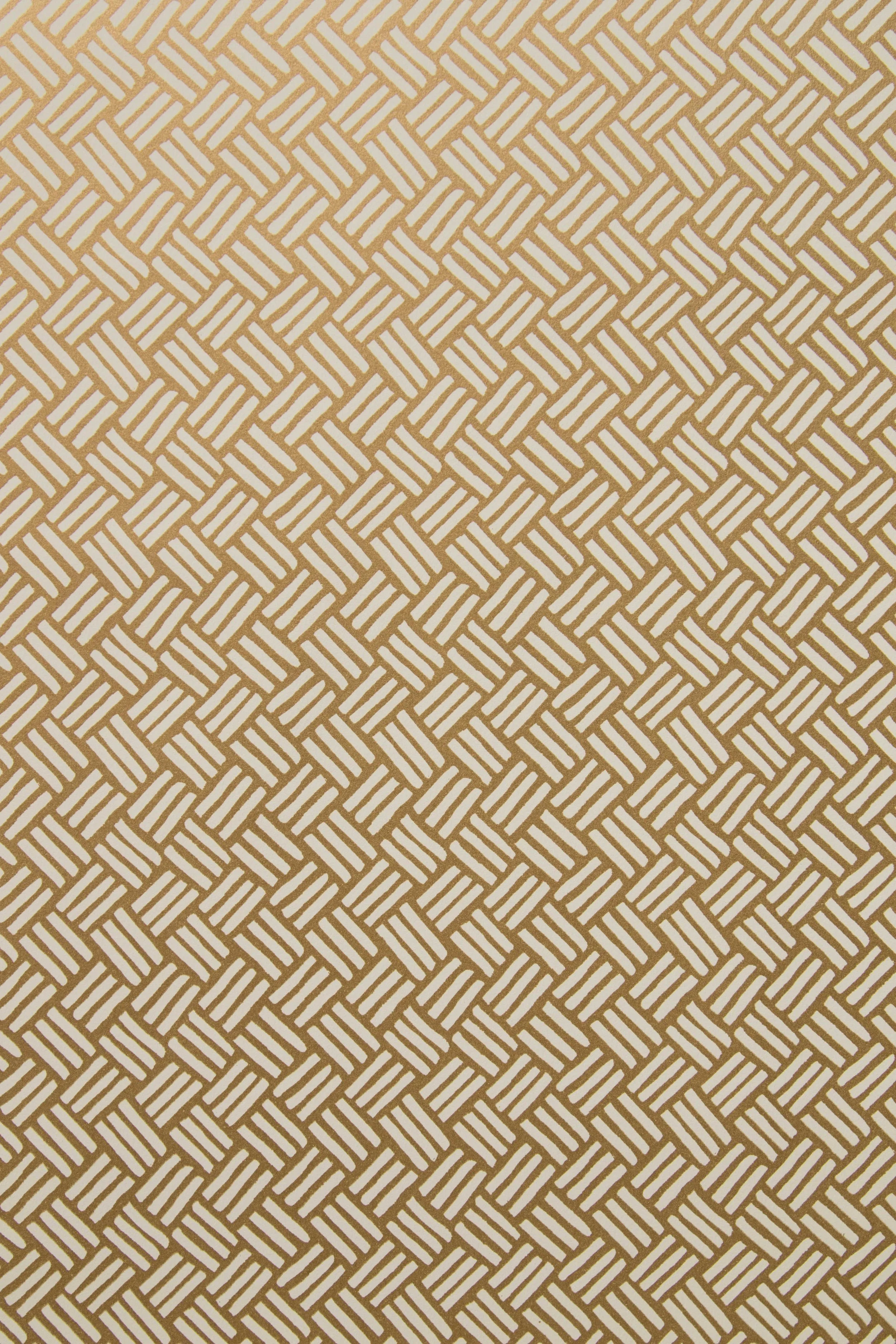 Basketweave in Gold, SL202-07