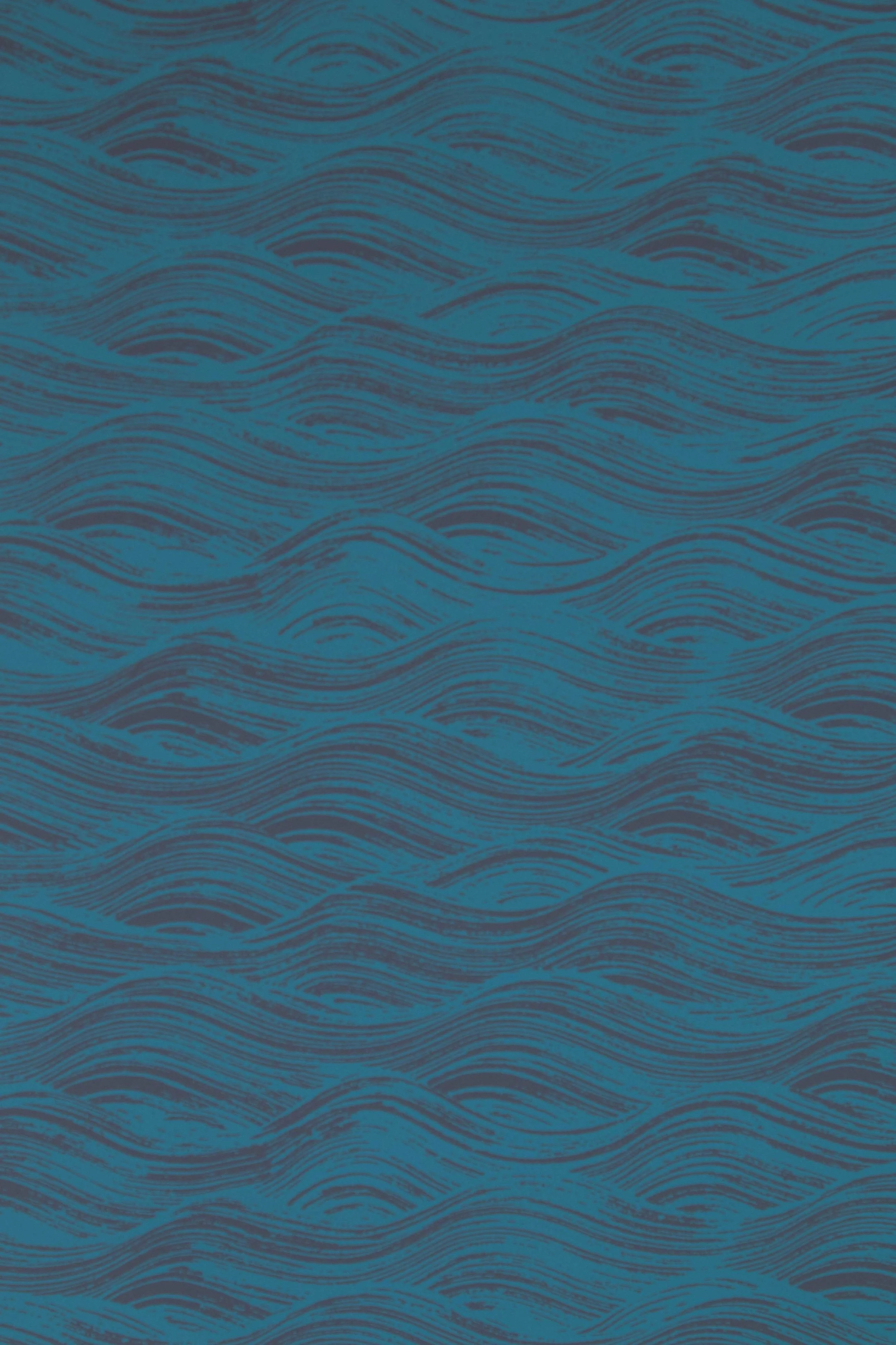 Painted Wave in Azure, SL160-01