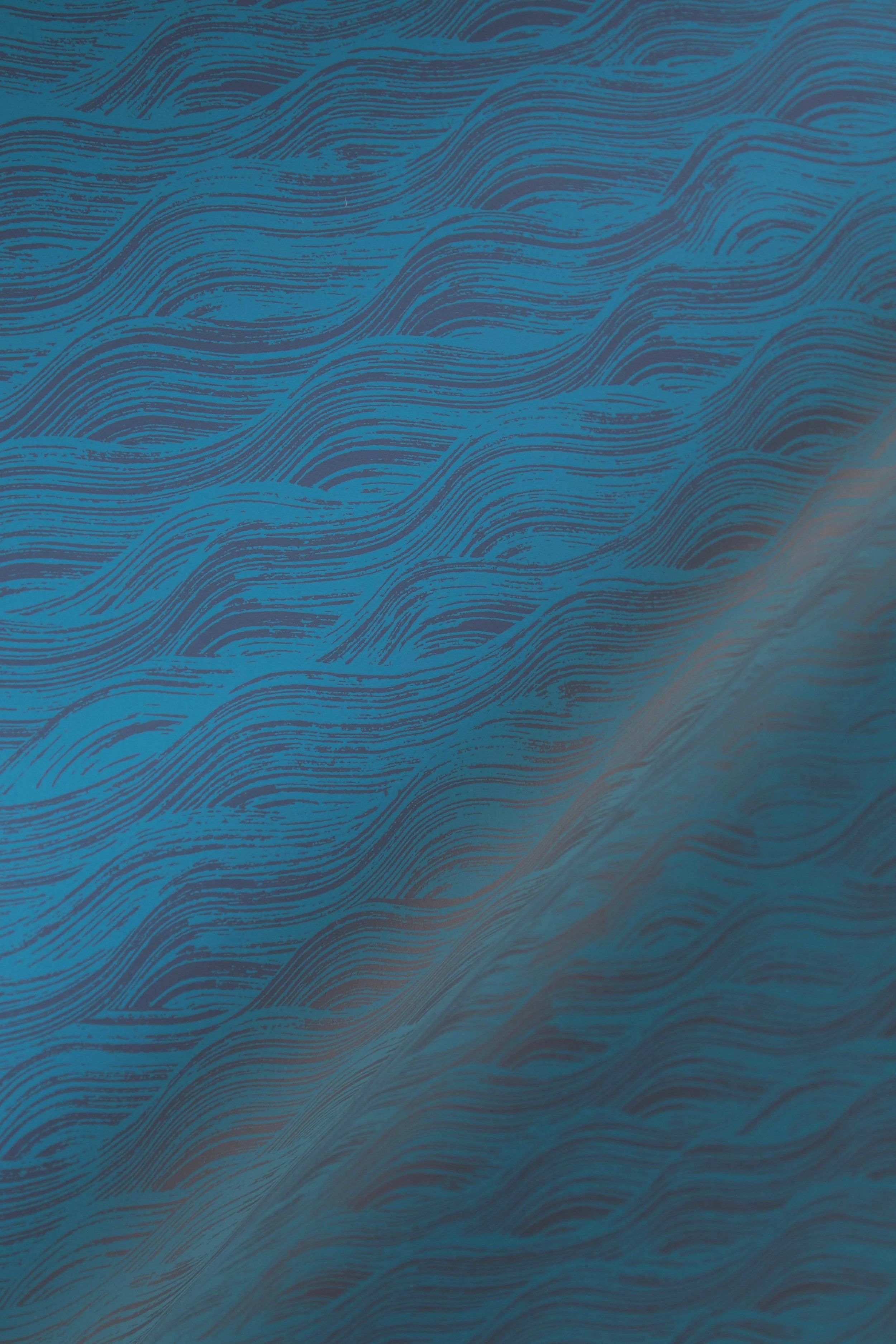 Painted Wave in Azure, SL160-01
