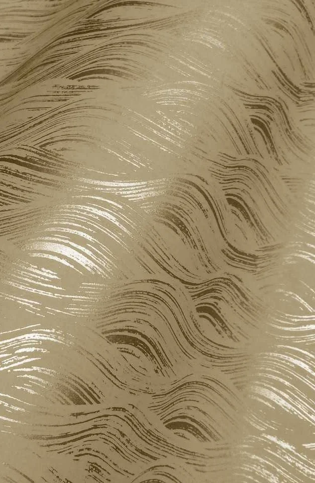Painted Wave in Gold, SL160-09