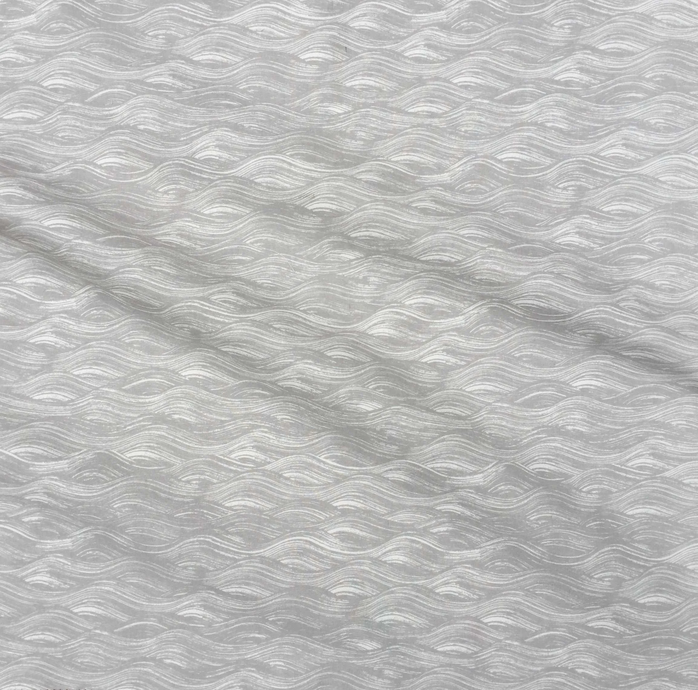 Painted Wave in French Grey, KF160-02
