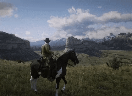 rdr2 strafing.gif