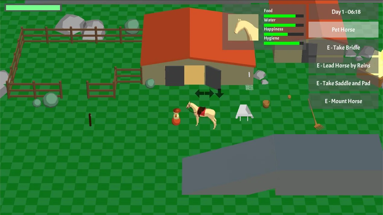 #Horsegame: Big Plans and Little Time