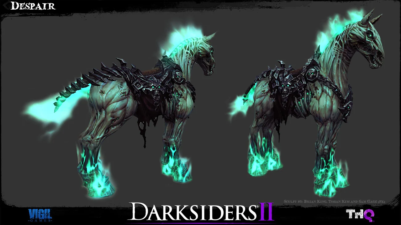 darksiders death and despair statue