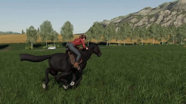 The hind legs get weirdly distorted in motion.