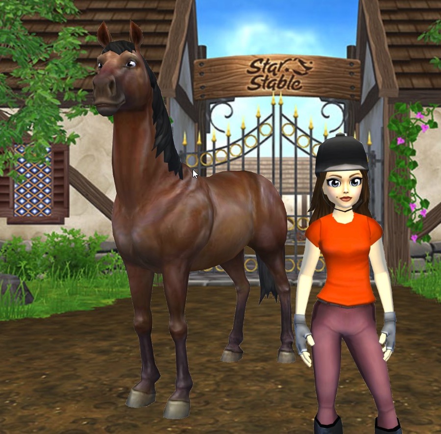 The old Jorvik Warmblood had slightly wonky legs, but it was the forward-facing eyes that really made me laugh.