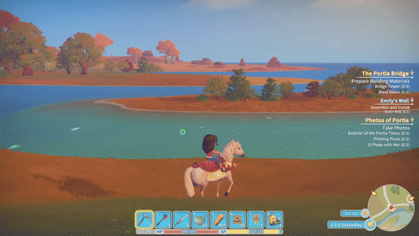 I bought the fastest horse. It’s very fast.
