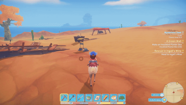 Sending your horse back to its stable and taking the bus home is a neat way to save time.