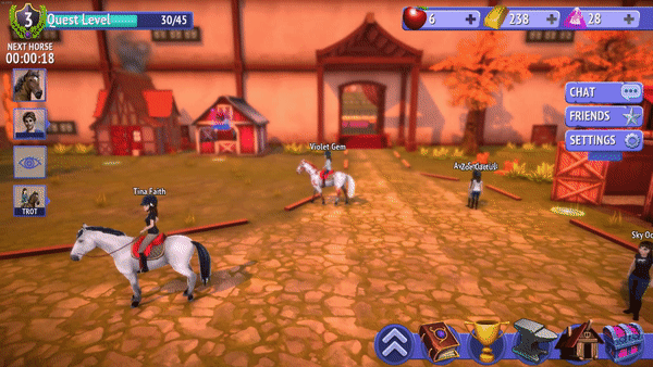 Changing gaits by menu item is one of many obvious mobile UI leftovers that a proper PC port should have adjusted.