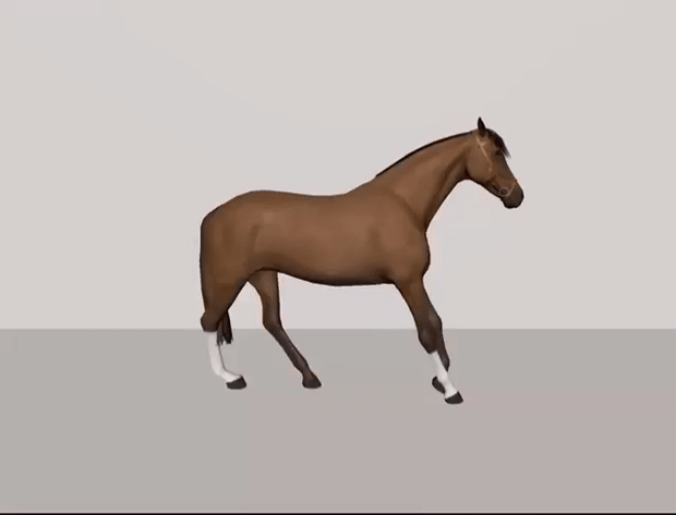 The team has revealed on social media that individual gaits and skills can be trained and improved.