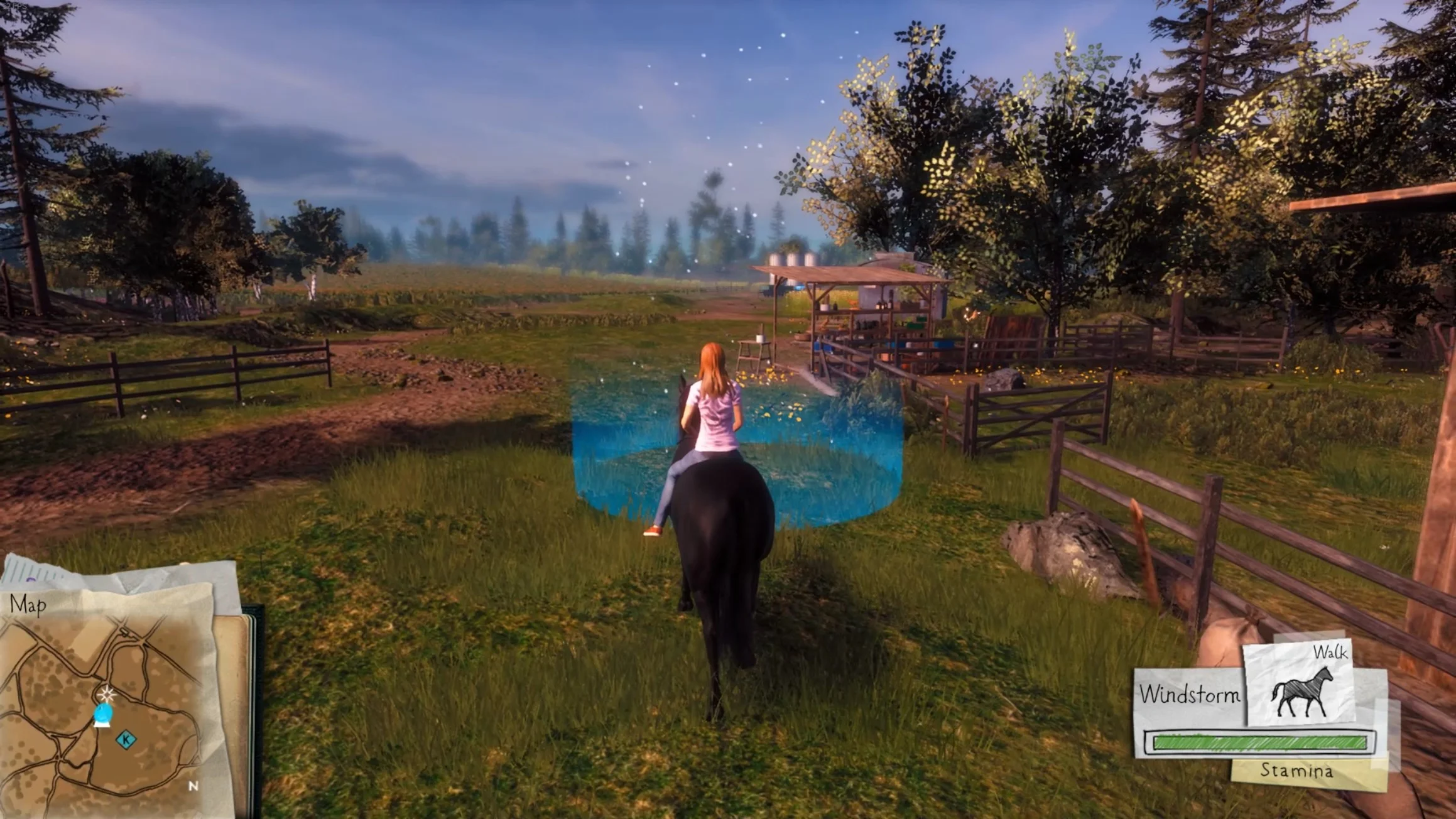 Once you find a mission in the world and start it by entering the blue circle, they follow the same structure