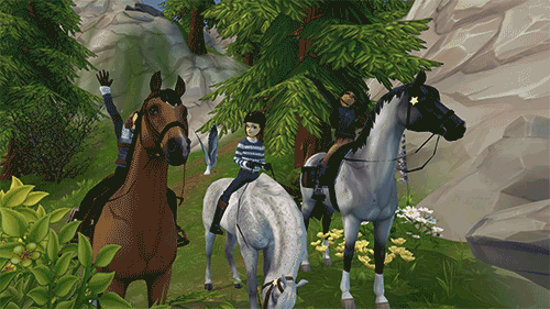 Star Stable has male NPCs, but the player characters are girls.