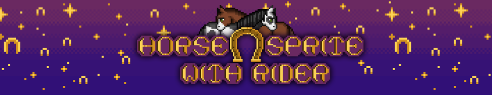 Recommended Resource: Horse & Rider Sprite Pack by Onfe — The Mane Quest