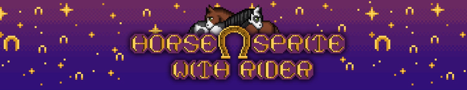 Recommended Resource: Horse & Rider Sprite Pack by Onfe — The Mane Quest
