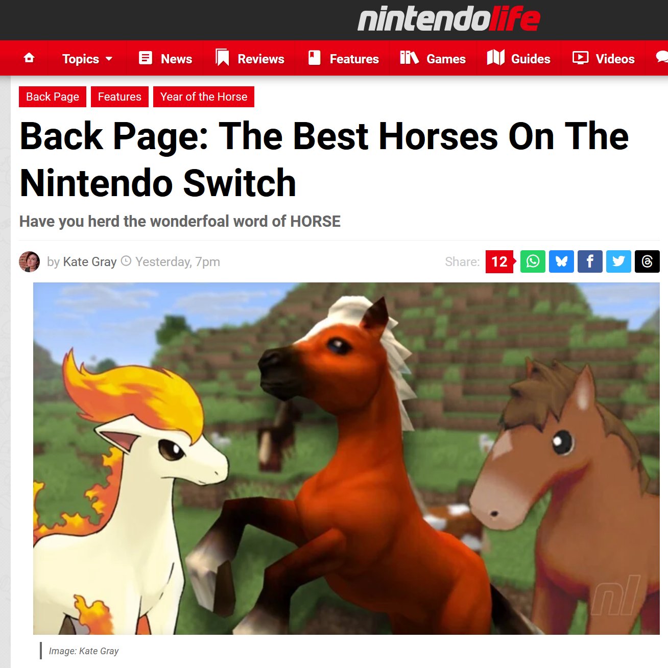 Recommended: The Best Horses On The Nintendo Switch by Nintendo Life