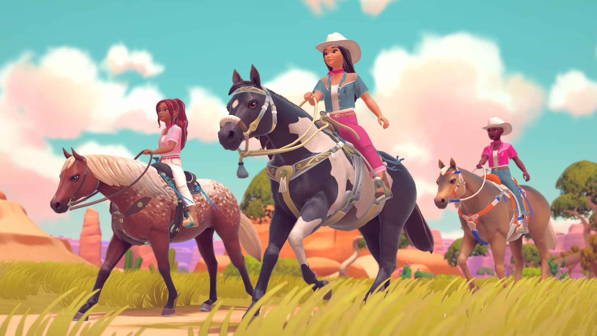 Game Announcement: Barbie Horse Ride and Rescue by PikPok is coming to Mobile, Steam and Switch 2