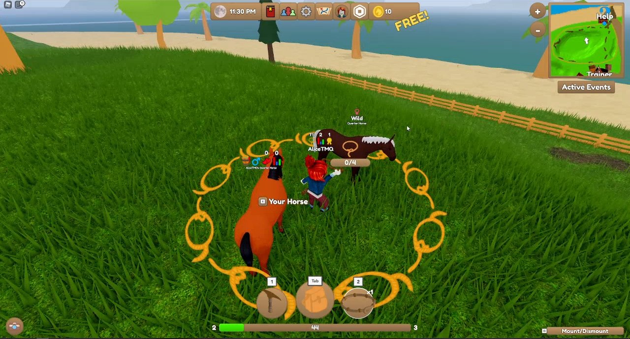 THE BEST ROBLOX HORSE GAME 