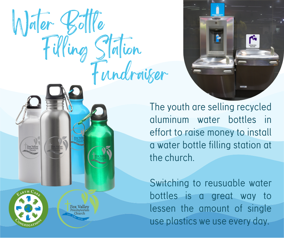 Water Bottle Fundraiser Kick Off