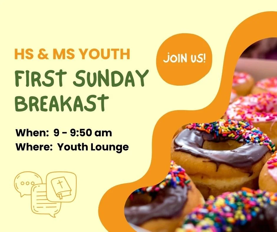 First Sunday Breakfast - Youth Lounge 