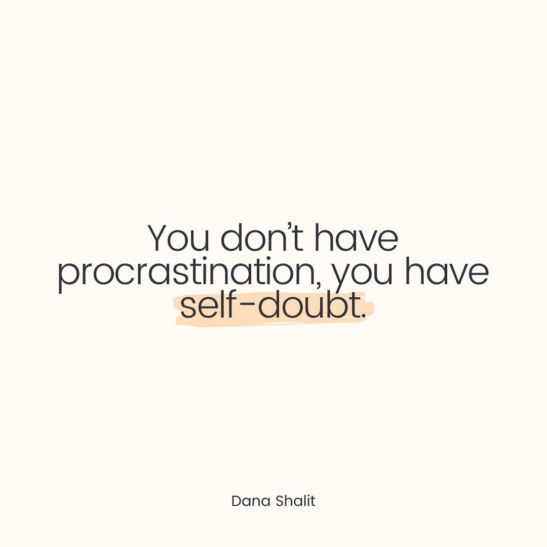 Procrastination isn&rsquo;t just about putting off tasks; it&rsquo;s a reflection of our internal struggle with fear of failure, judgment, and not feeling good enough. When we doubt our abilities or the value of our contributions, we subconsciously c