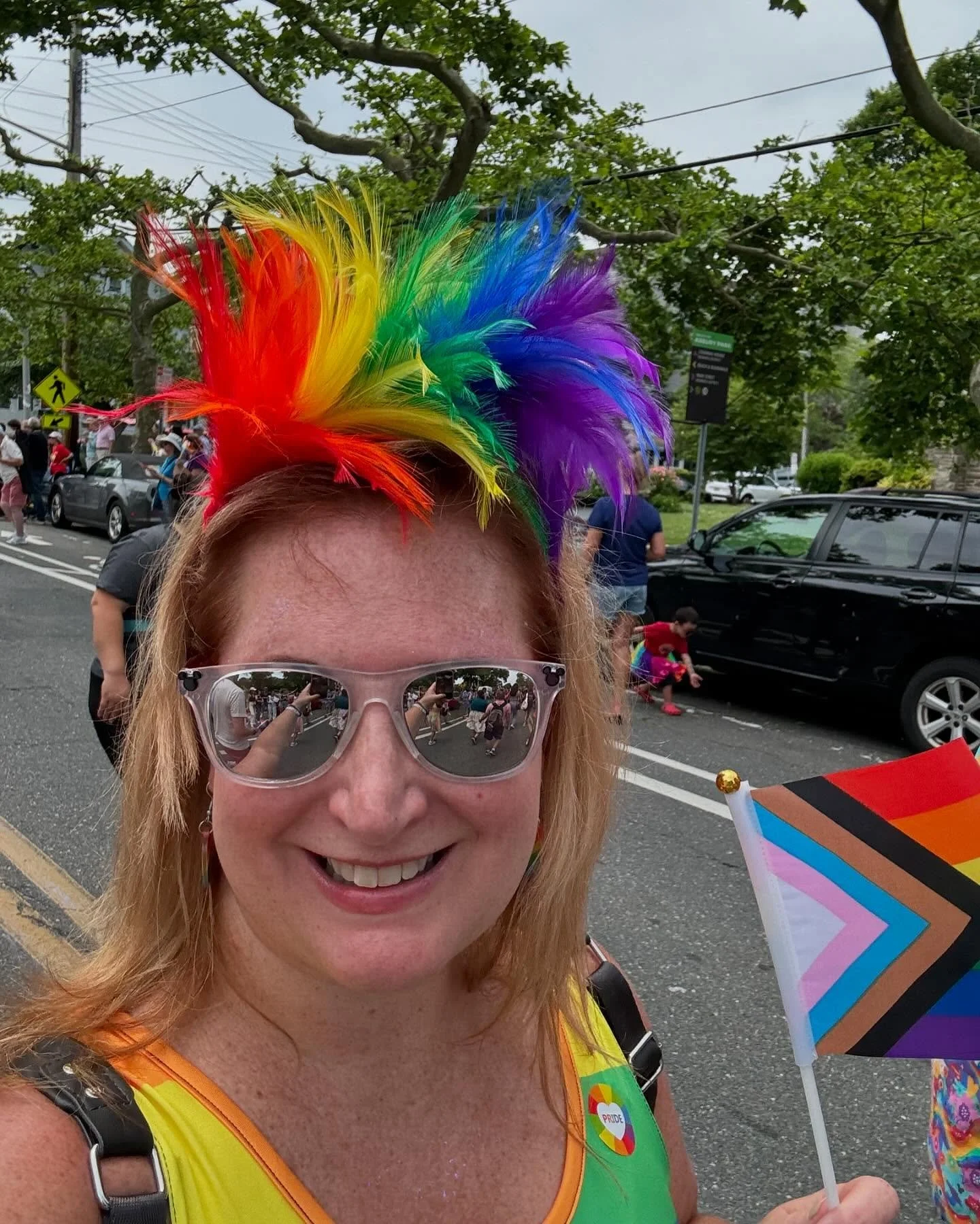What a great day in Asbury Park, walking with the Monmouth County Dems and the LGBTQ+ caucus! Make your vote heard in the NJ June primary, and again in November! 🏳️&zwj;🌈 #thefirstpridewasariot #njpride