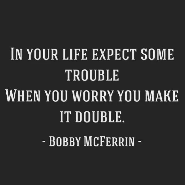 Life is hard - there is no denying that we will face challenges. But worry steals your joy from the present. Worry robs you of the now.  You will get through everything you face; you&rsquo;re made of stronger stuff than you know. So when the worry cr