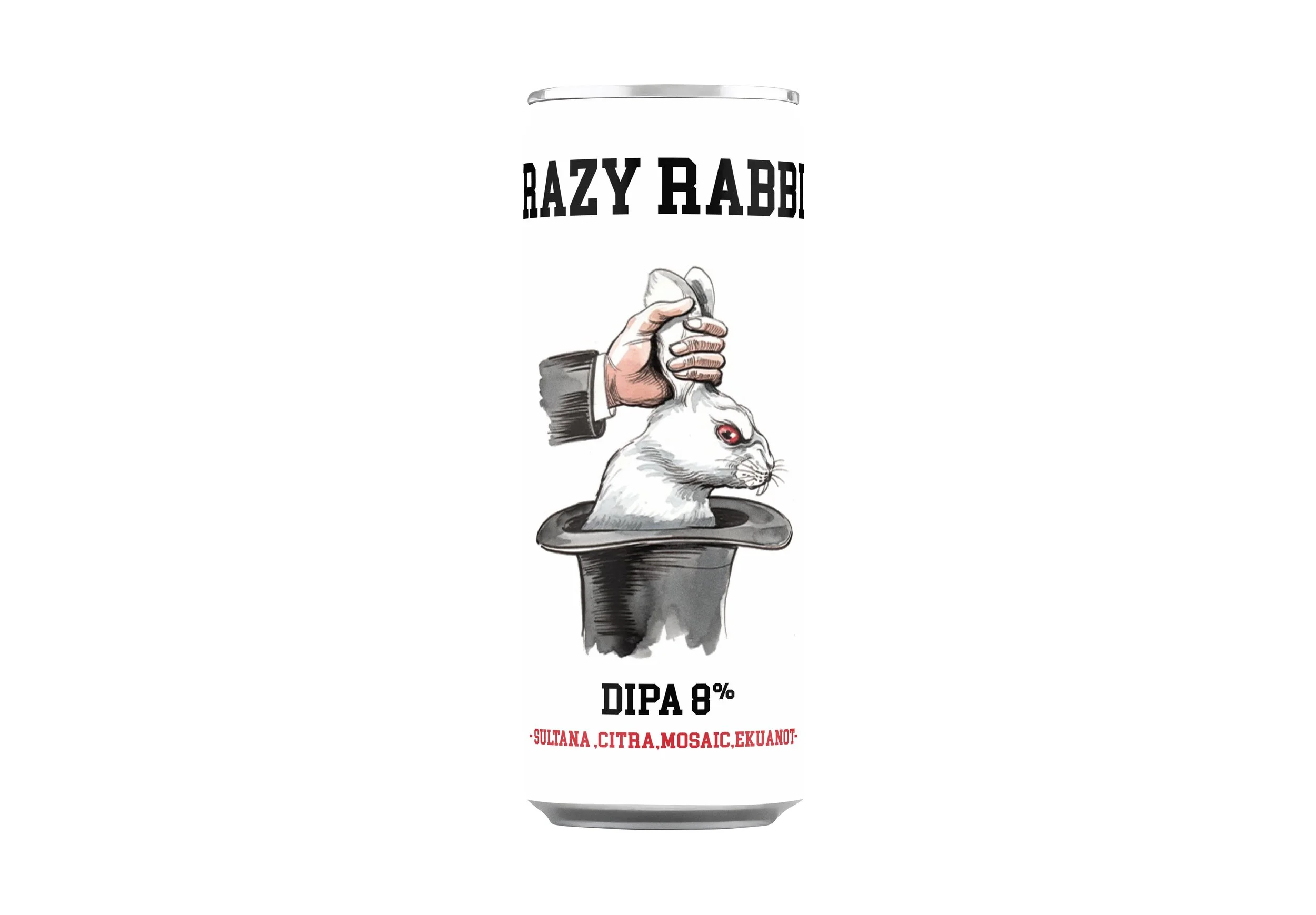 Crazy Rabbit  -  DIPA 8%alc/vol