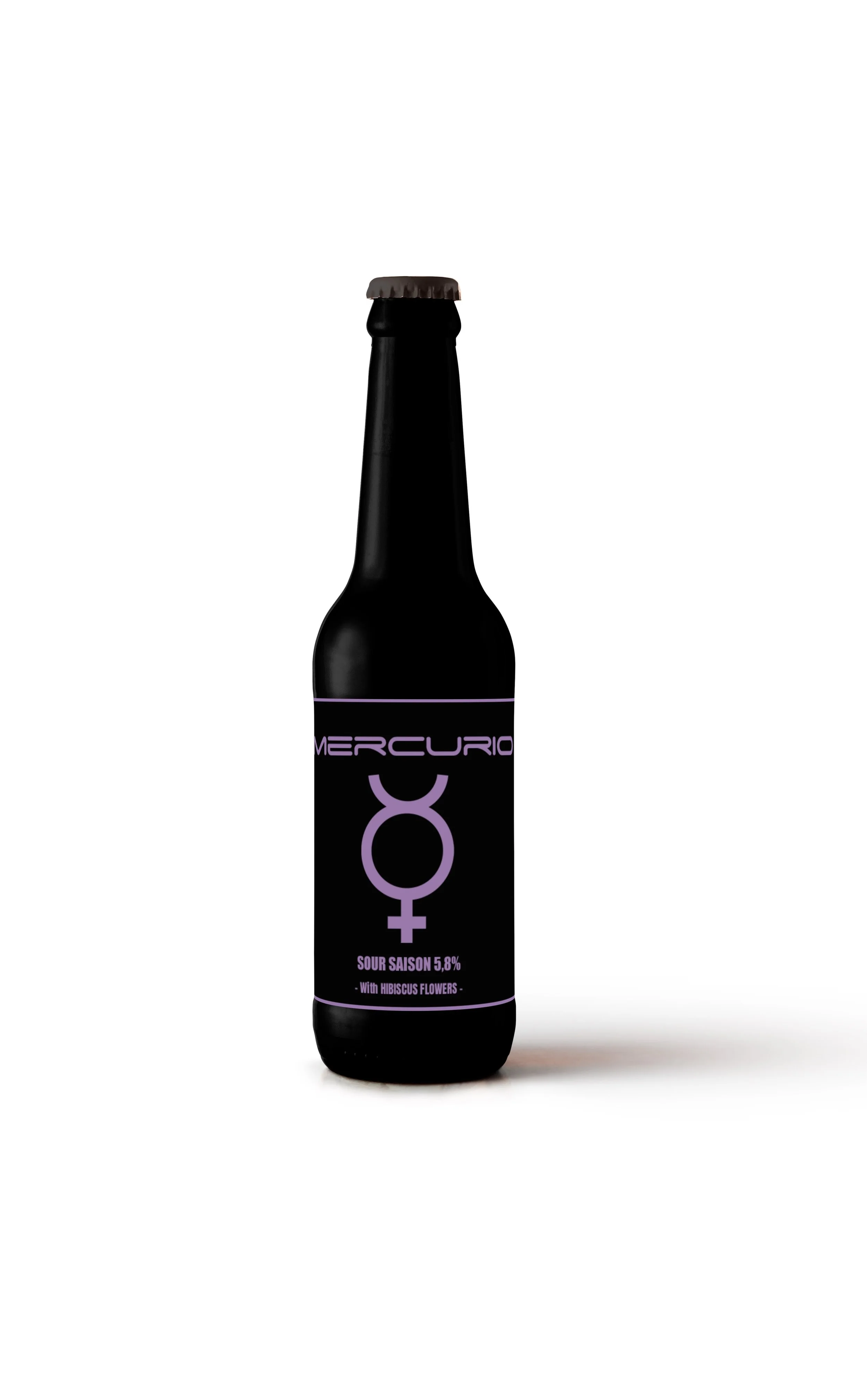 MERCURIO - SOUR SAISON 5.8%alc/vol - WITH HIBISCUS FLOWERS