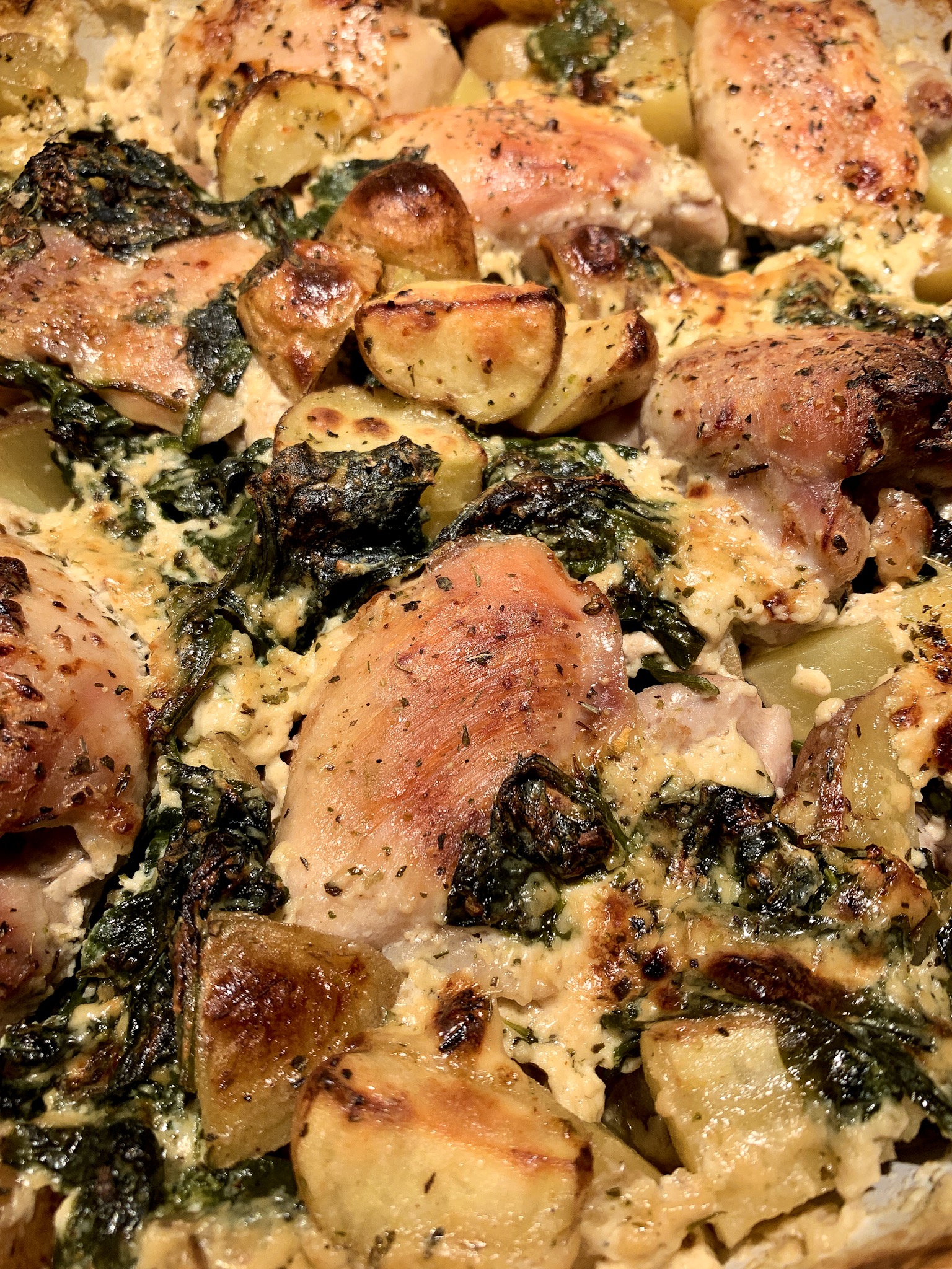 Spinach &amp; Parmesan Chicken Recipe