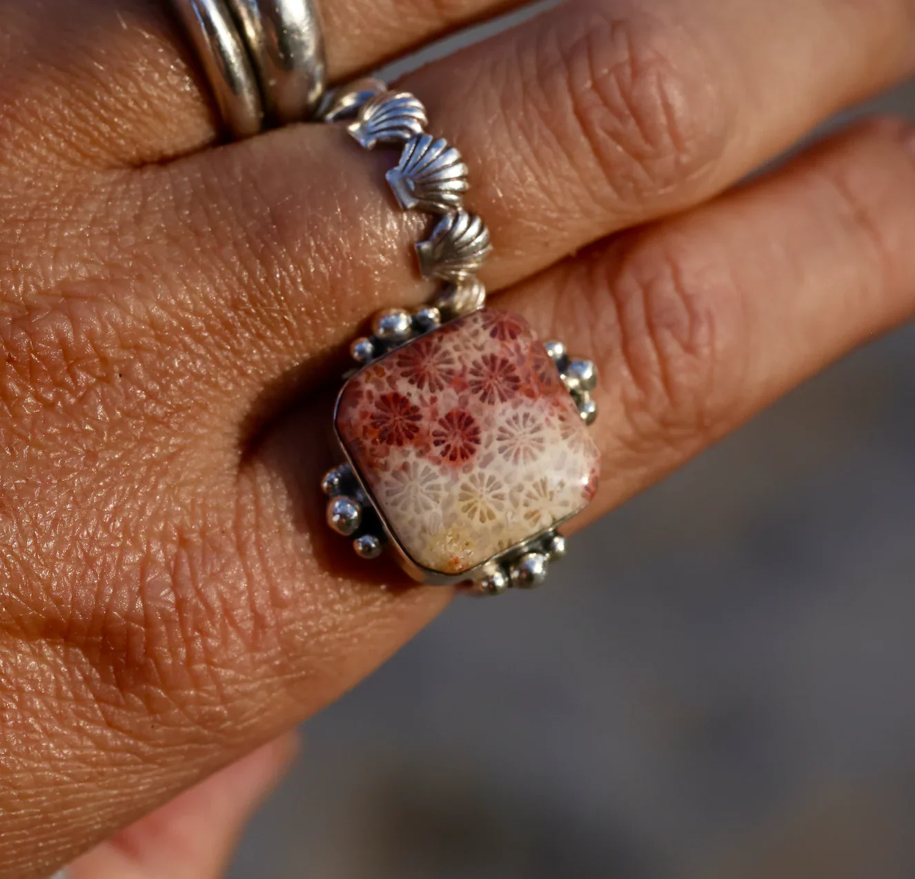 Fossilised Coral Ring Size 6-02-20at10.57.44AM.webp