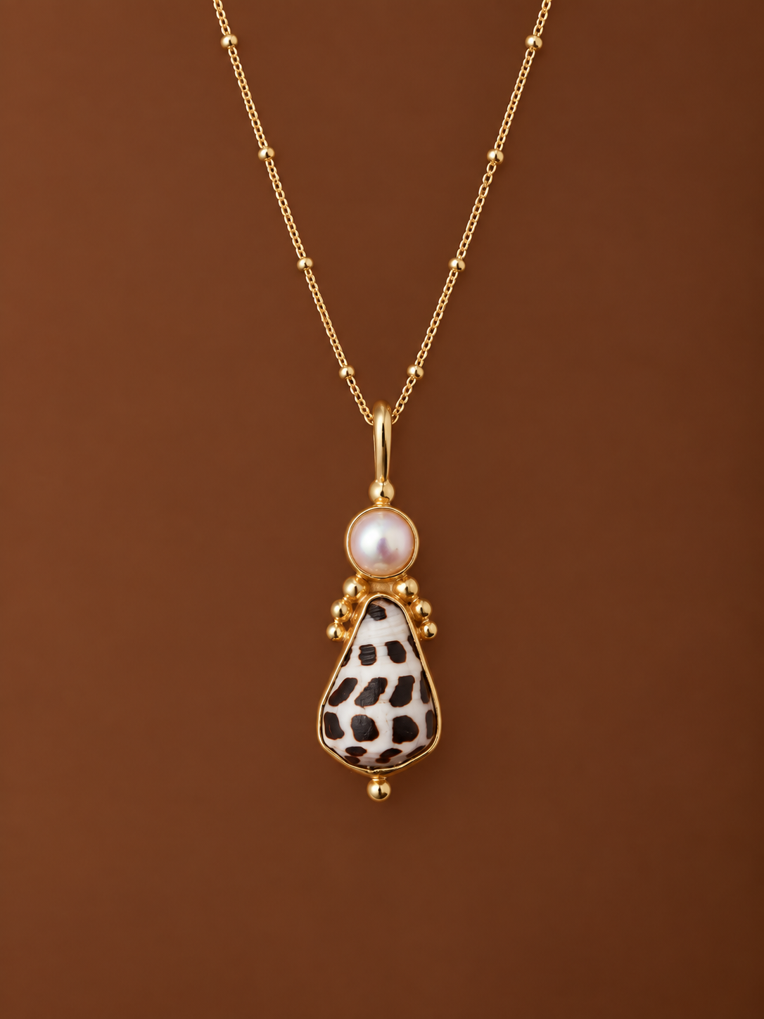 Hebrew and Pearl necklace