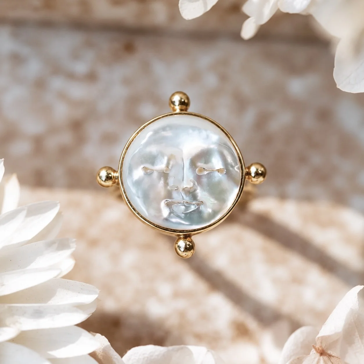Mother Moon Ring GOLD/SILVER