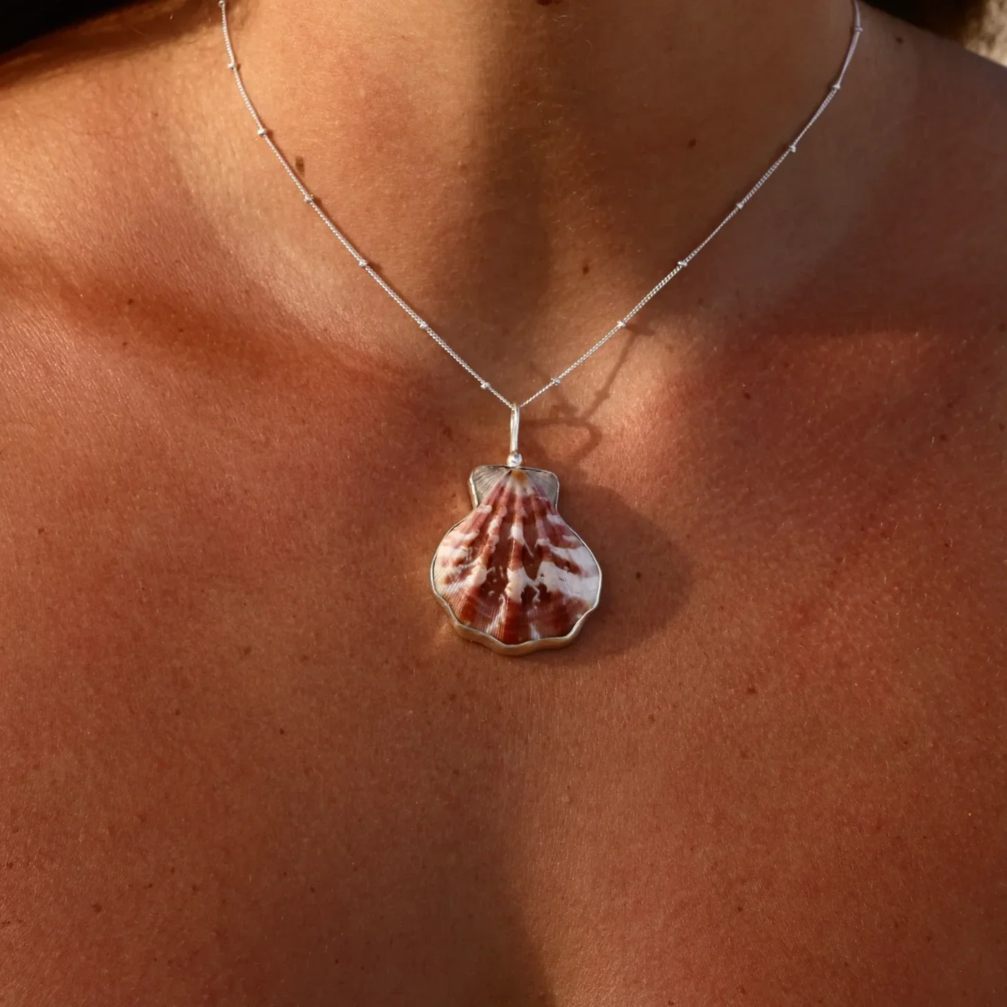 Large Decatopecten Necklace