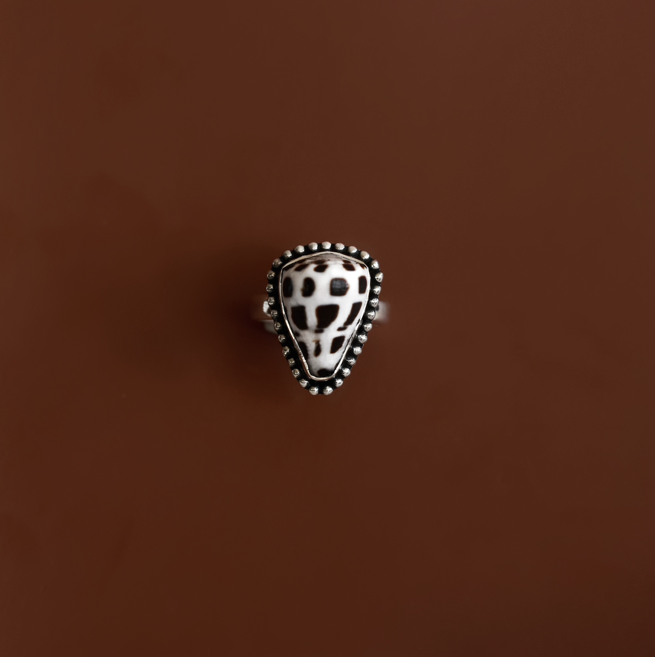 Size 7 Hebrew Cone Ring Size
