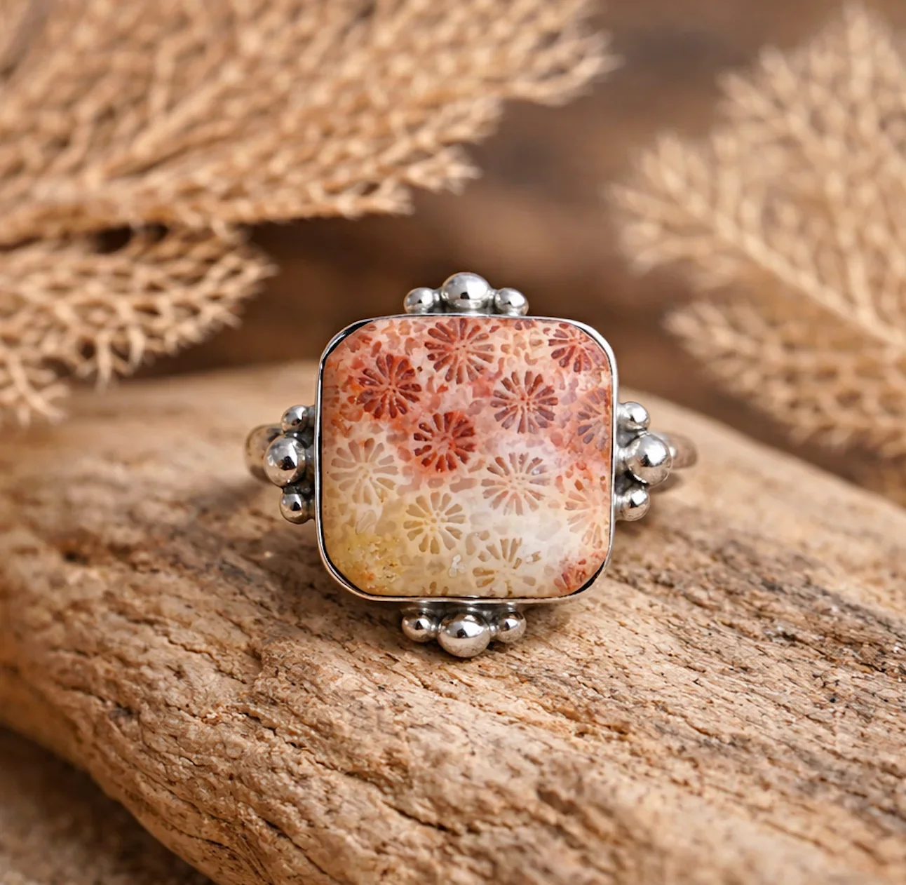 Fossilised Coral Ring Size 62-20at10.55.51AM.webp