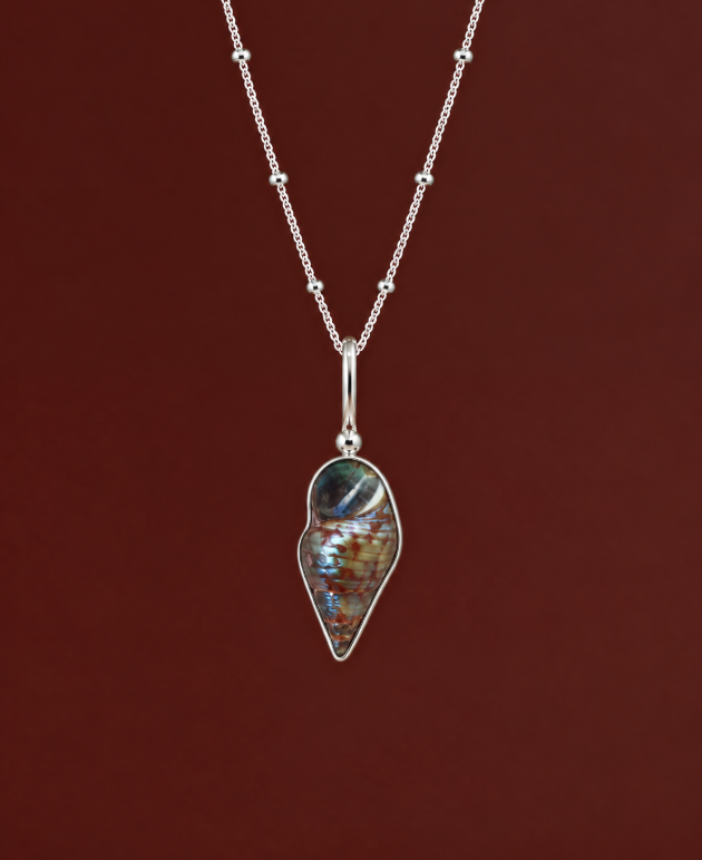 Blue Pearlescent Pheasant shell