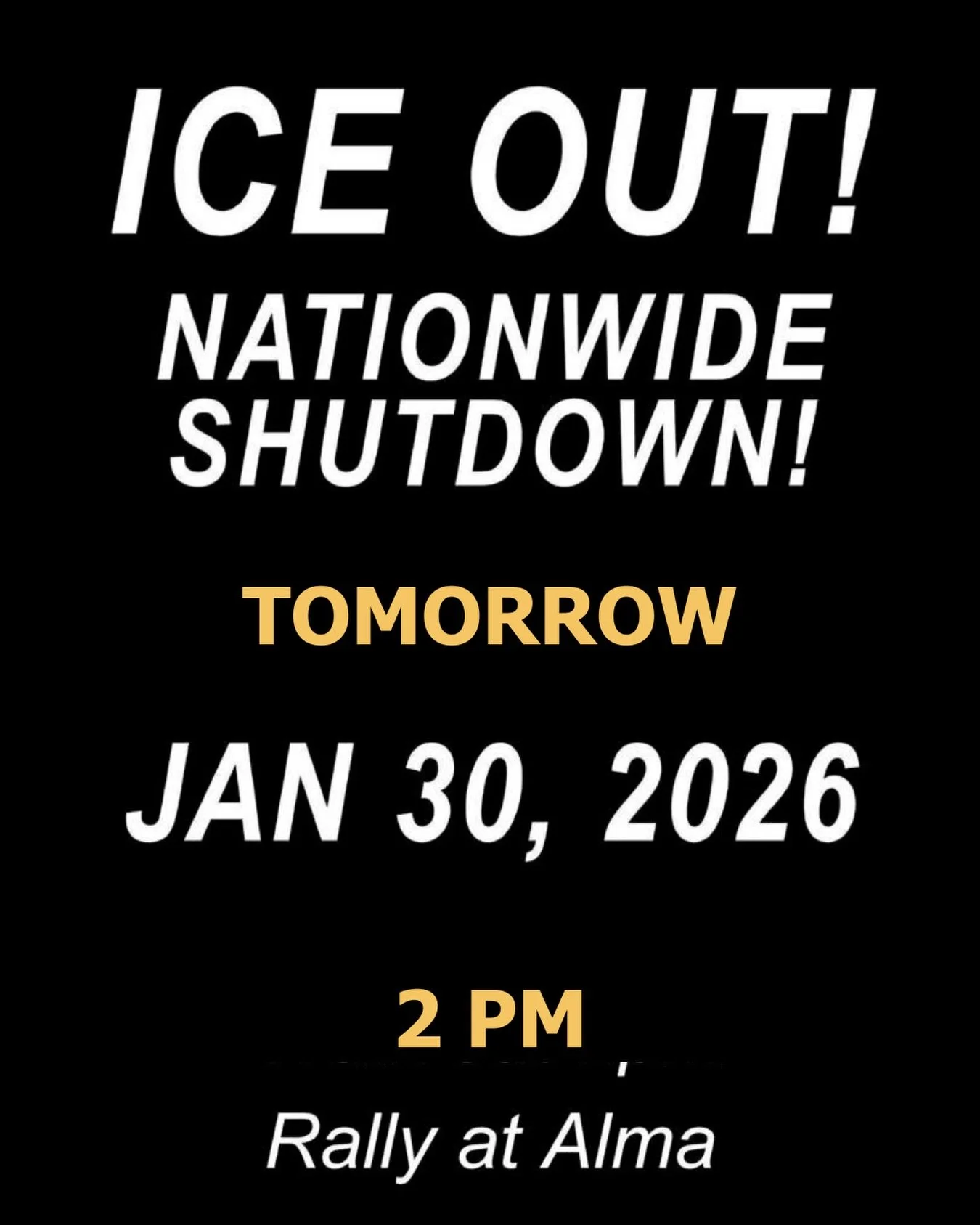 Tomorrow a coalition of campus and community members are holding a solidarity rally and march in response to the UMN Somali Student Association&rsquo;s call for a nationwide shutdown.

It&rsquo;s more important than ever that we show the strength of 
