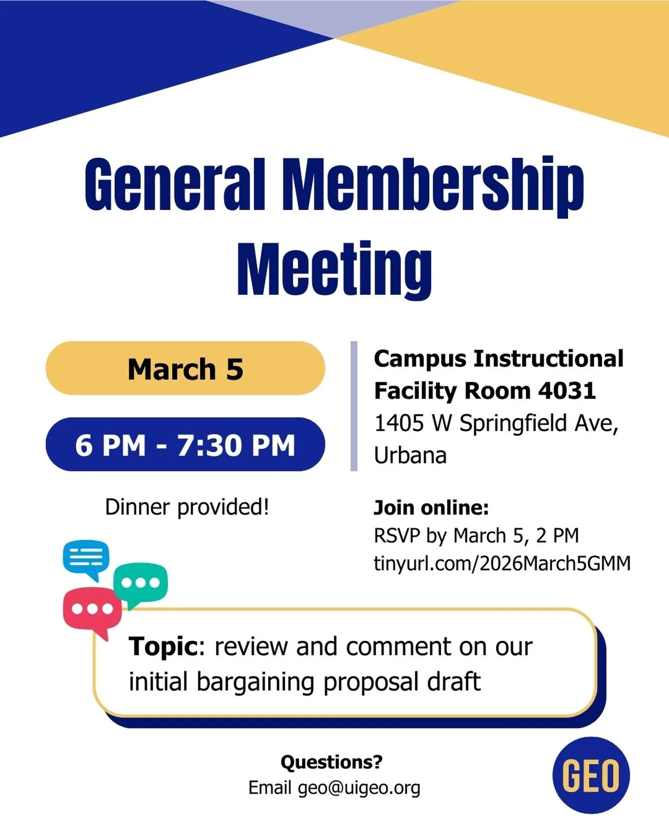 Our initial bargaining proposal draft is ready - does it represent your needs?

The proposal includes exact things the bargaining team is planning to ask for during the full contract negotiations. But this can still be edited!

Review and comment on 