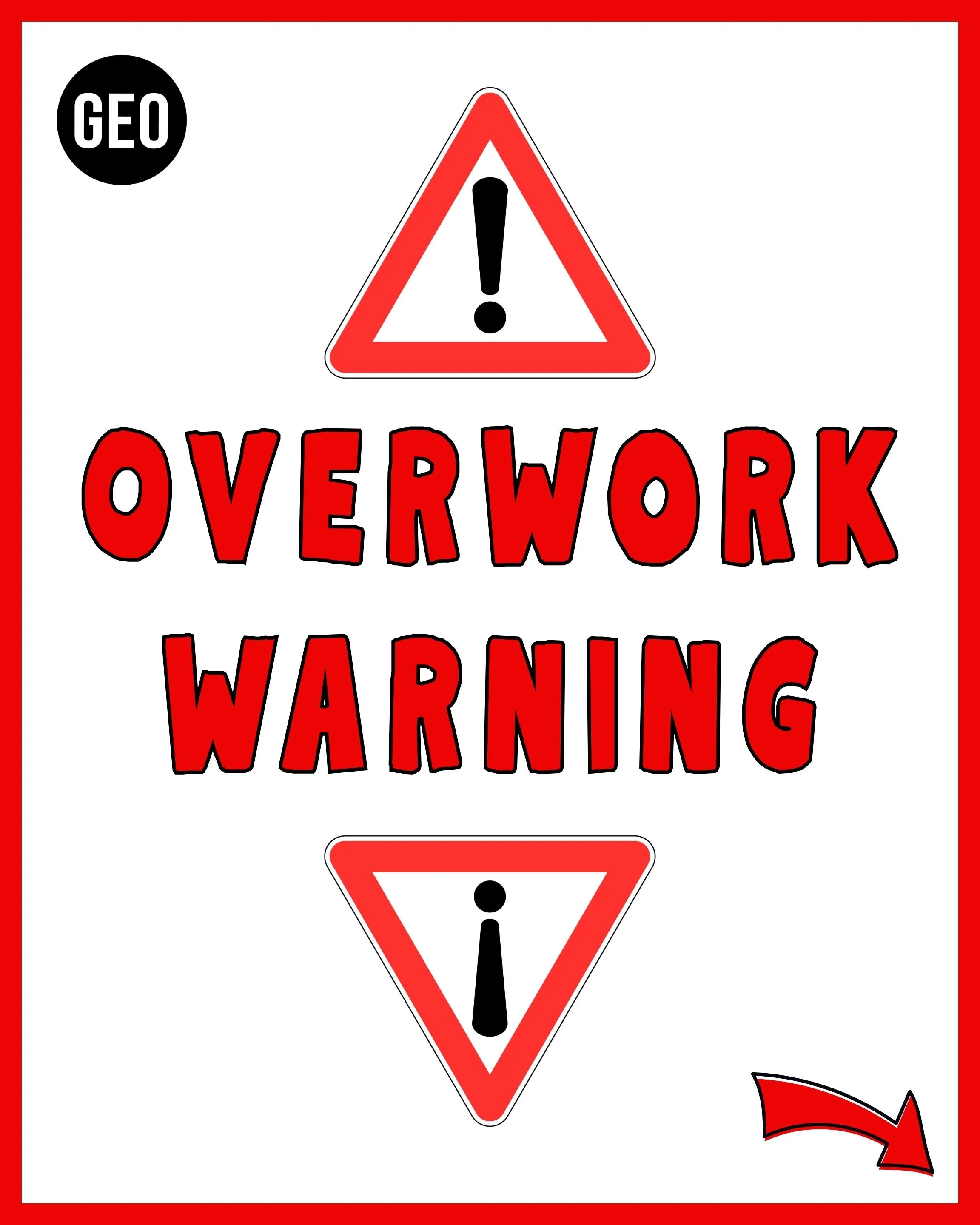 ⚠ OVERWORK WARNING ⚠

Did you work past May 15th? 

If you were asked to work past the end of your graduate assistantship appointment for any reason, you should have received a formal extension to your appointment and been paid at the full rate for e