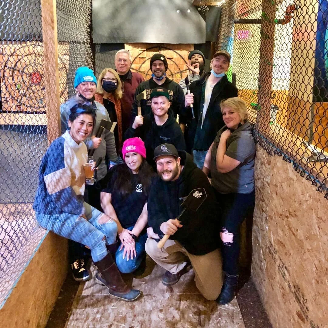 🪵&nbsp;2021 is on the chopping block and we&rsquo;re ready to bury the hatchet.&nbsp;

❤️&nbsp;This post if you agree!

🪓&nbsp;We wrapped this year up with an AXECITING team outing. How are you celebrating? Drop your plans in the comments below!&nb