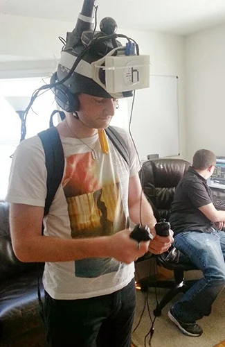 Testing early prototypes @ SURVIOS HQ