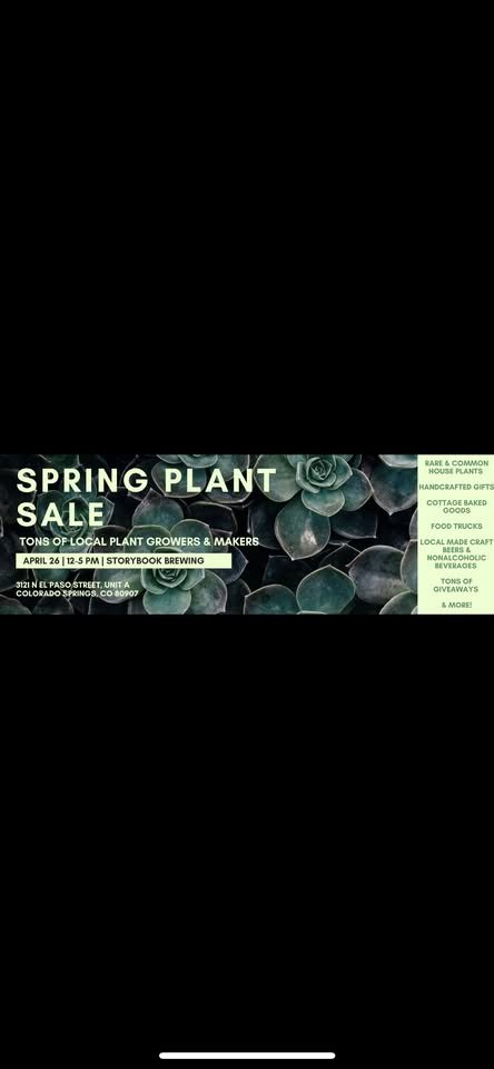 Spring Plant Sale