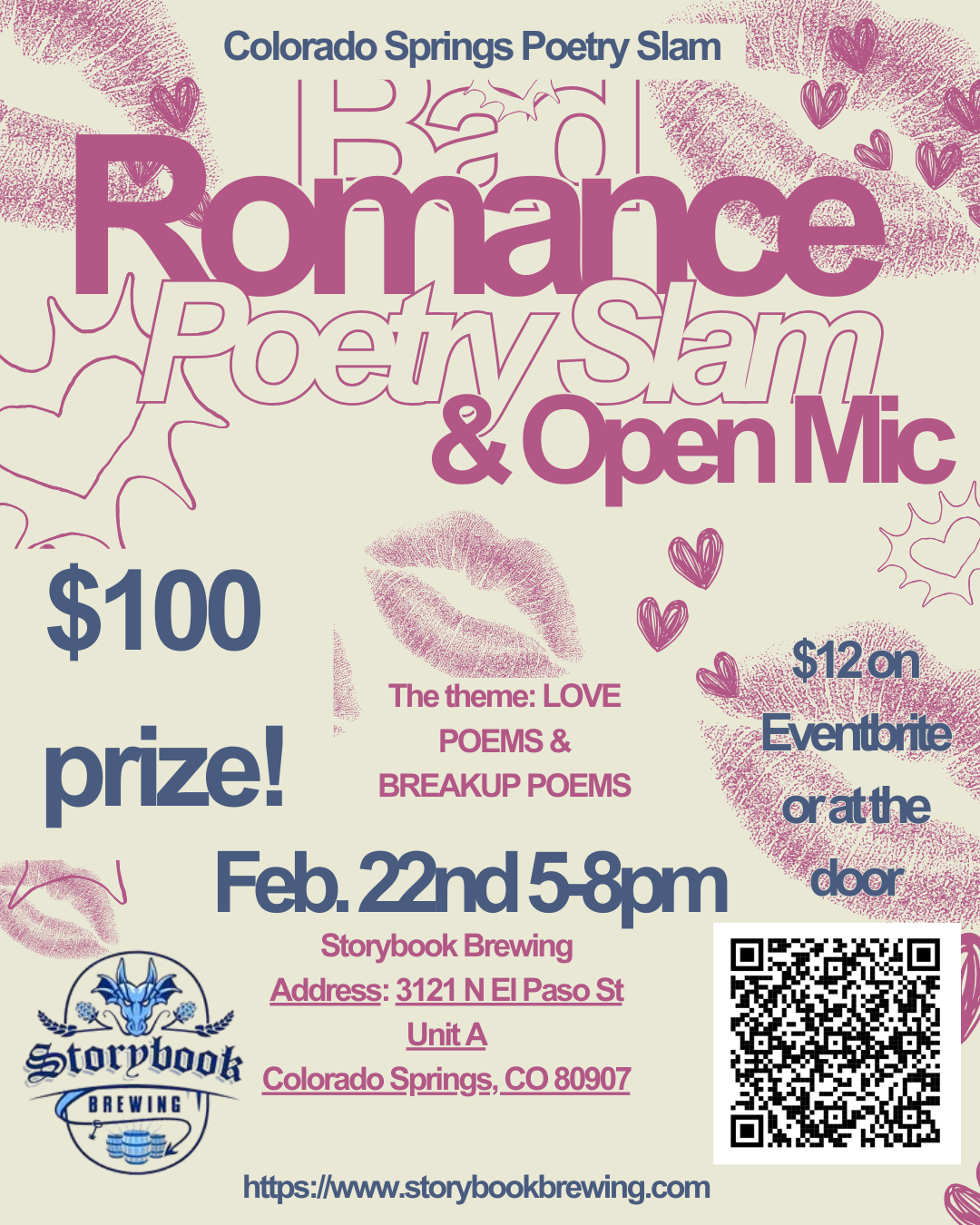 Bad Romance Poetry Slam &amp; Open Mic