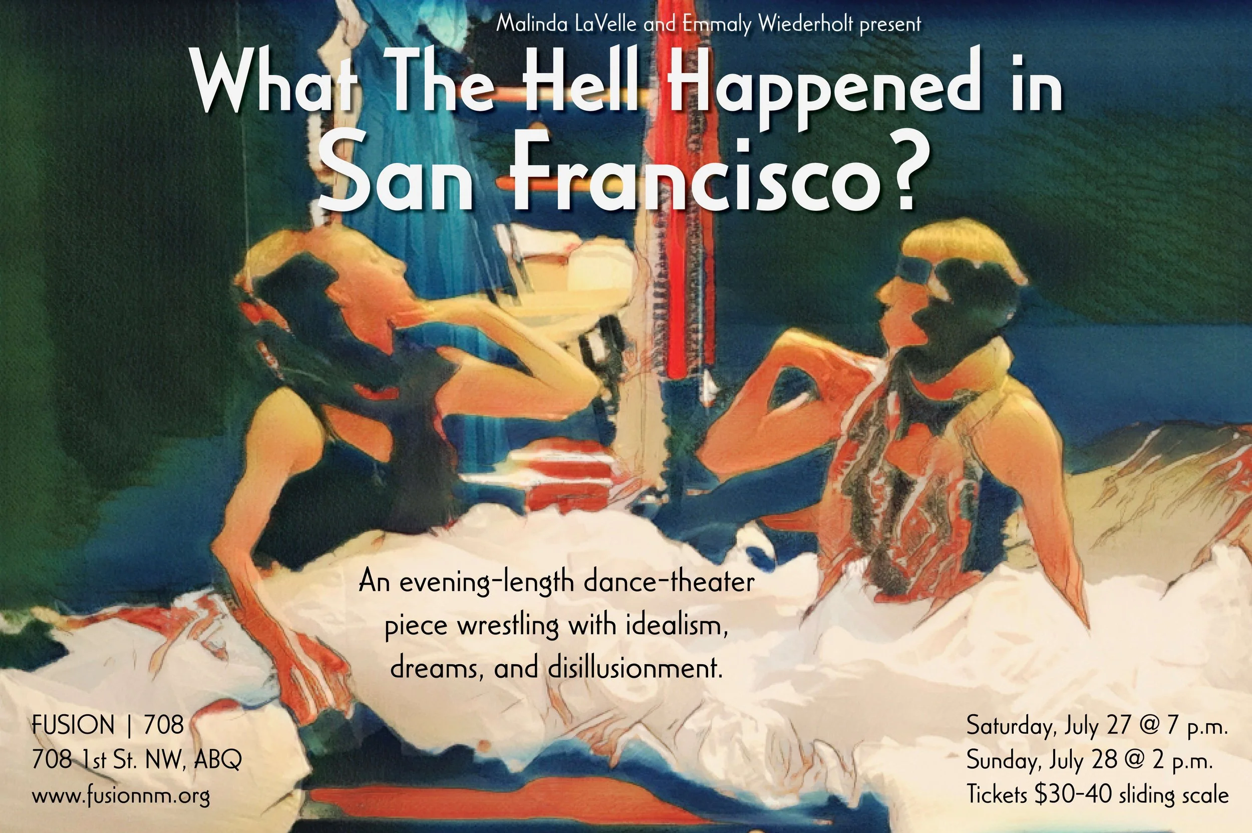 Malinda LaVelle and Emmaly Wiederholt present “What the Hell Happened in San Francisco?”  