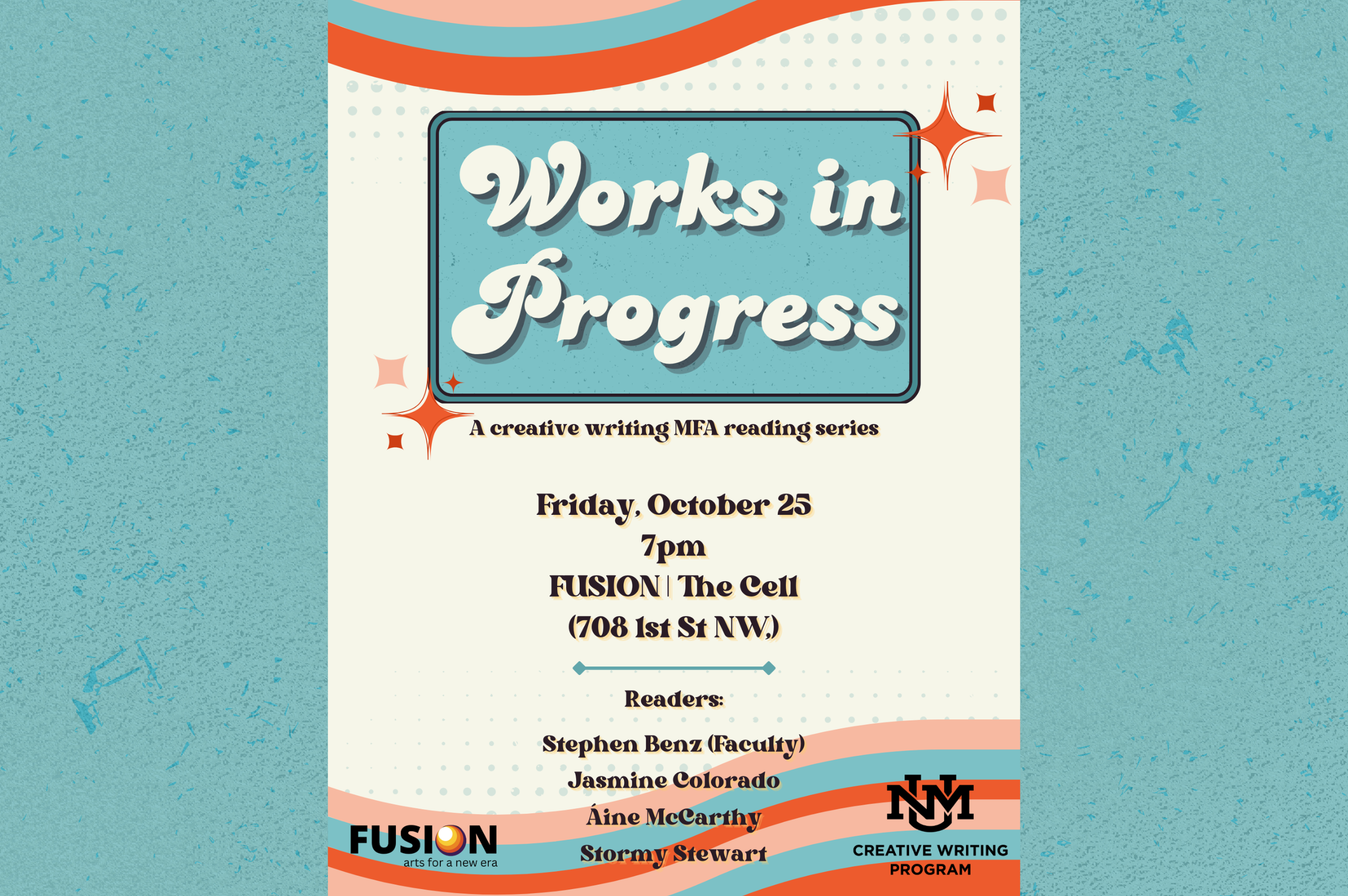 Works in Progress: A Creative Writing MFA Reading Series
