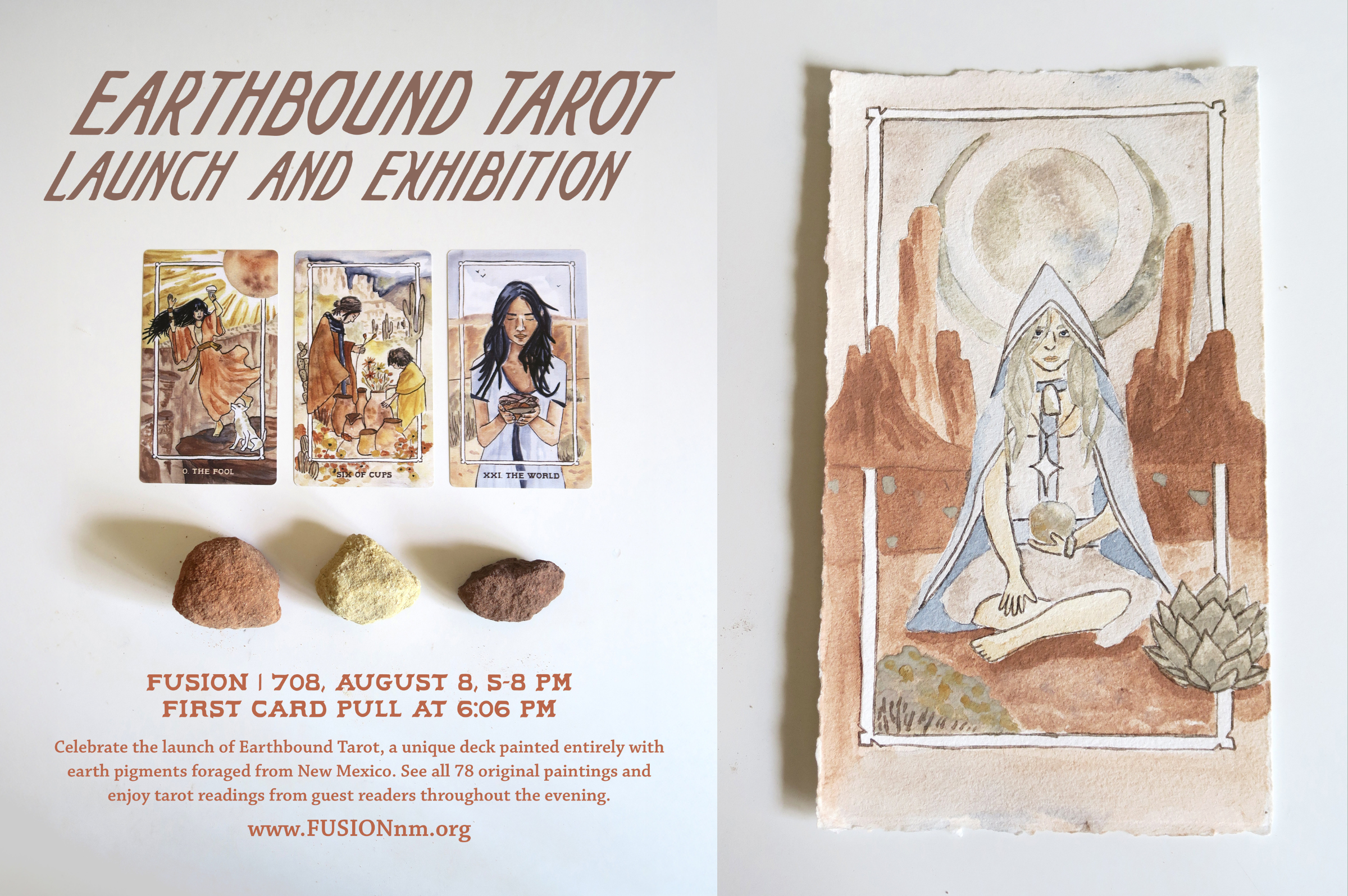 Earthbound Tarot Launch and Exhibition